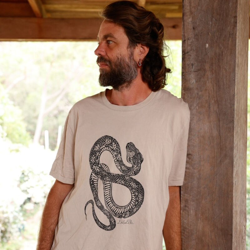 Diamond Python - Organic unisex tee Thumbnail