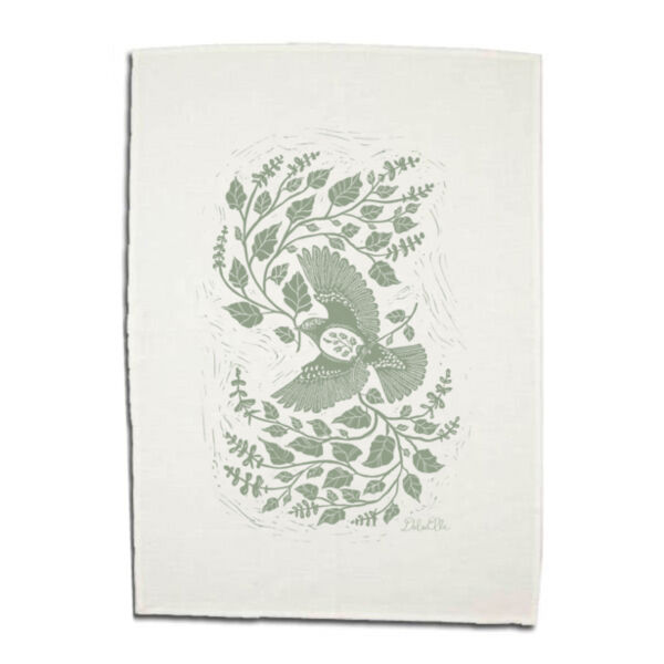 Spirit of Tulsi - 75% Linen 25% Cotton Tea Towel  Thumbnail