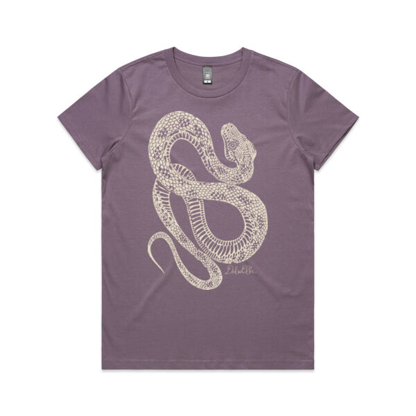 Diamond Python - Cotton Womens Tee Thumbnail