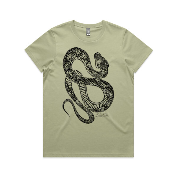 Diamond Python - Cotton Womens Tee  Thumbnail
