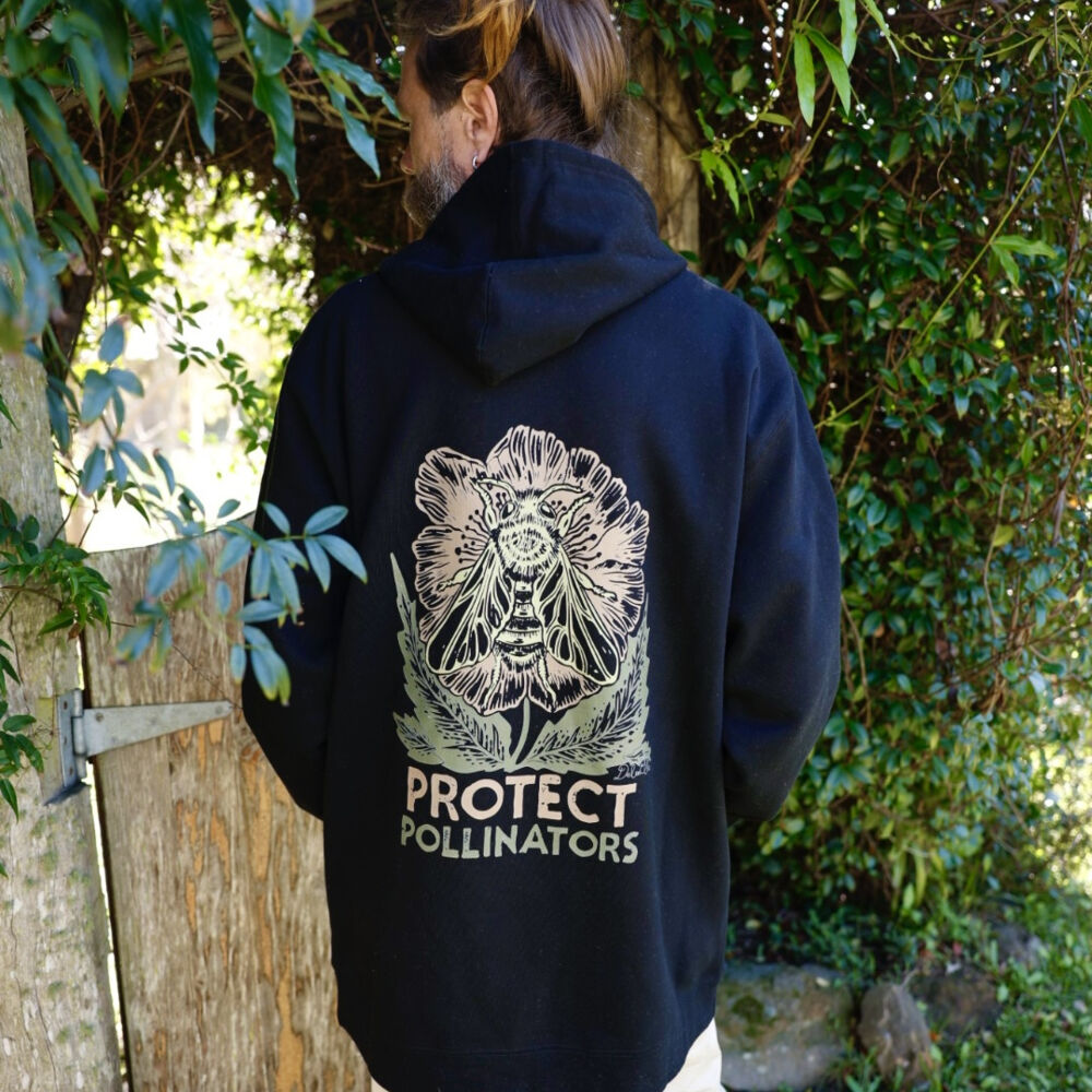 Protect Pollinators - 100% Organic Cotton Hoodie Thumbnail