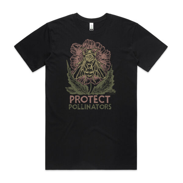 Protect Pollinators - Organic cotton unisex tee  Thumbnail