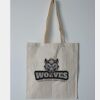 Budget Calico Tote Bag Thumbnail