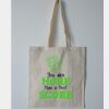 Budget Calico Tote Bag Thumbnail