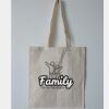Budget Calico Tote Bag Thumbnail