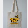 Budget Calico Tote Bag Thumbnail