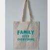Budget Calico Tote Bag Thumbnail