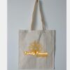 Budget Calico Tote Bag Thumbnail