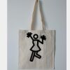 Budget Calico Tote Bag Thumbnail