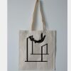 Budget Calico Tote Bag Thumbnail