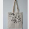 Budget Calico Tote Bag Thumbnail