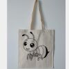 Budget Calico Tote Bag Thumbnail