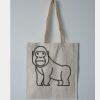 Budget Calico Tote Bag Thumbnail