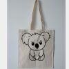 Budget Calico Tote Bag Thumbnail