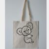 Budget Calico Tote Bag Thumbnail