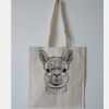 Budget Calico Tote Bag Thumbnail