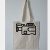 Budget Calico Tote Bag Thumbnail