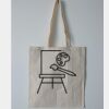 Budget Calico Tote Bag Thumbnail