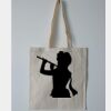 Budget Calico Tote Bag Thumbnail
