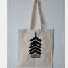 Budget Calico Tote Bag Thumbnail