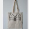 Budget Calico Tote Bag Thumbnail