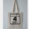Budget Calico Tote Bag Thumbnail