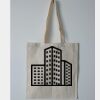 Budget Calico Tote Bag Thumbnail