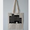 Budget Calico Tote Bag Thumbnail