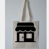 Budget Calico Tote Bag Thumbnail