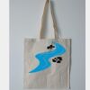 Budget Calico Tote Bag Thumbnail
