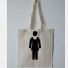 Budget Calico Tote Bag Thumbnail