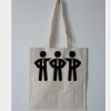 Budget Calico Tote Bag Thumbnail