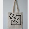 Budget Calico Tote Bag Thumbnail