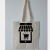 Budget Calico Tote Bag Thumbnail