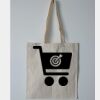 Budget Calico Tote Bag Thumbnail