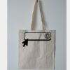 Budget Calico Tote Bag Thumbnail