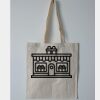 Budget Calico Tote Bag Thumbnail