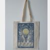 Budget Calico Tote Bag Thumbnail