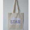 Budget Calico Tote Bag Thumbnail