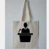 Budget Calico Tote Bag Thumbnail