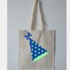 Budget Calico Tote Bag Thumbnail