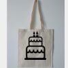Budget Calico Tote Bag Thumbnail