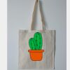 Budget Calico Tote Bag Thumbnail
