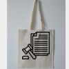 Budget Calico Tote Bag Thumbnail