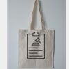 Budget Calico Tote Bag Thumbnail