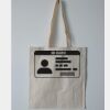 Budget Calico Tote Bag Thumbnail