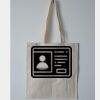 Budget Calico Tote Bag Thumbnail