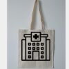 Budget Calico Tote Bag Thumbnail