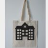 Budget Calico Tote Bag Thumbnail