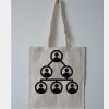 Budget Calico Tote Bag Thumbnail
